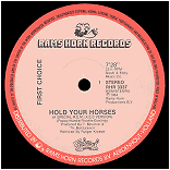 12"-Single: Rams Horn Records (Serie: RHR 3300)