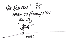 Mark Alsop autograph